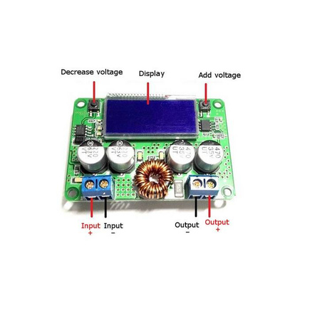 Zasilacz Przetwornica Regulator Step Down 60V 7A