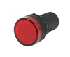 Kontrolka LED 28mm 24V AC/DC czerwona