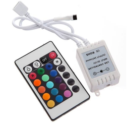 Sterownik taśm RGB z pilotem 24 klawisze