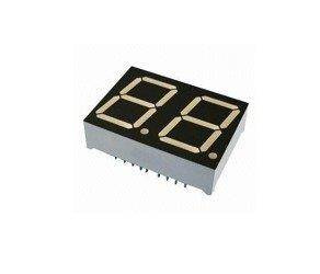 Wyświetlacz LED 2 cyfry zielony wspólna anoda