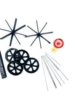 Zestaw akcesoriów do silników i pojazdów RC 92 el