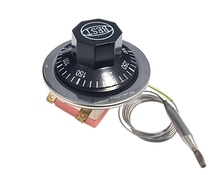 Termostat z kapilarą 50°C~300°C 16A/250V z sondą 45mm