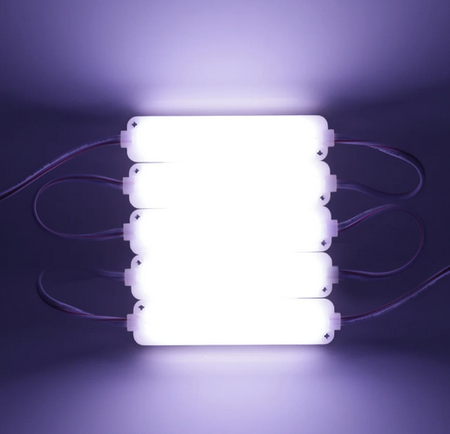 Moduł LED COB 1.5W 12V biały zimny IP67