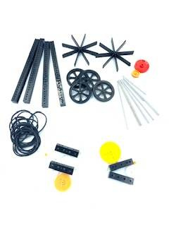 Zestaw akcesoriów do silników i pojazdów RC 92 el