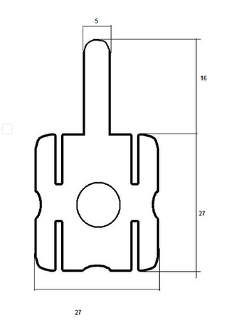 Kwadratowa blaszka do zgrzewania 4 ogniw 18650