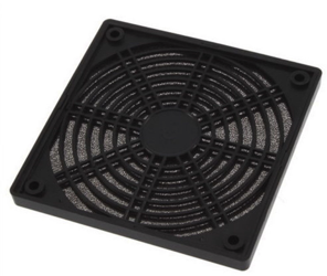 Osłona wentylatora z filtrem 90x90mm plastikowa