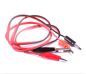 Przew. do miernika z krokodylkami 95cm