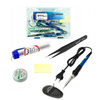 Zestaw do lutowania Lutownica precyzyjna 60W 230V + akcesoria + BOX 