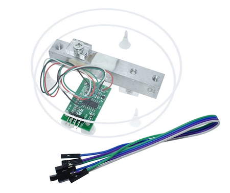 Moduł wagi HX-711+ tensometr 1kg + obudowa