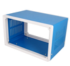 Obudowa metalowa niebieska OBM07 210x180x140mm