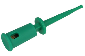 Chwytak pomiarowy haczyk l=43.5mm zielony