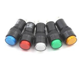 Kontrolka 12mm 230V AC żółta