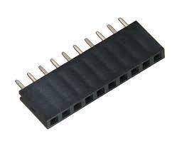 Gniazdo szpilkowe goldpin raster 2,54mm 1x8 - 2szt