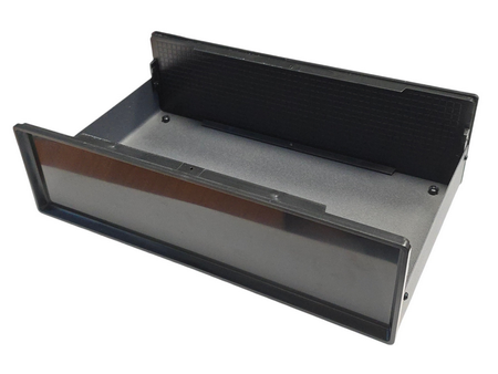 Obudowa metalowa czarna/antracyt OBM02 280x170x80mm