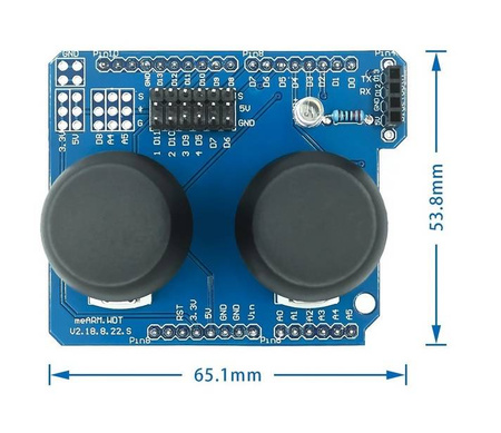 Moduł 2x Joystick PS2 do ARDUINO UNO R3 CH340