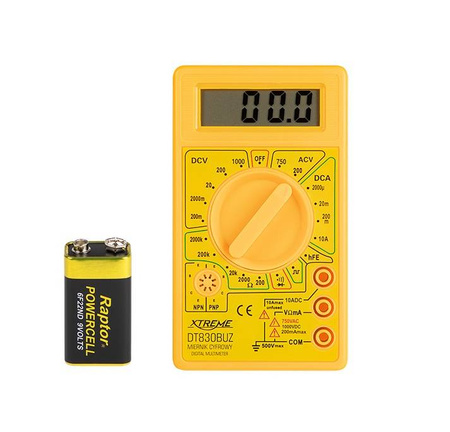 Miernik uniwersalny multimetr DT830BUZ z buzerem