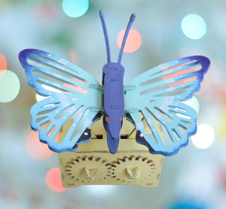 Robot MOTYL do samodzielnego montażu DIY STEM