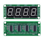Wyświetlacz LED 4 cyfry ze sterownikiem 74HC595 + piny