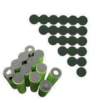 Pełna podkładka izolująca na 6 akumulatorów 18650 10 szt.