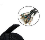 Organizer opaska parciana rzepowa do kabli 25mm 1m