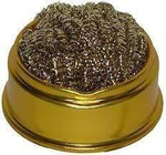 Metalowy czyścik grota lutownicy+podst.