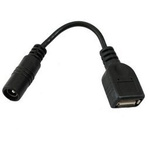  Adapter przejściówka gniazdo 2.1/5.5  Gniazdo USB A 