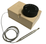 Termostat z kapilarą 0°C~40°C 16A/250V w obudowie