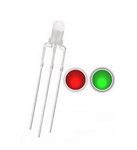 Dioda led 3mm Czerwona / Zielona WA wspólna anoda),matowa 3 nogi x 10 sztuk