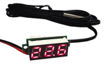 Miernik temperatury 4-28V z sondą -50~125°C RED