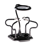 Uchwyt montażowy z lupą "TRZECIA RĘKA" 11M-2