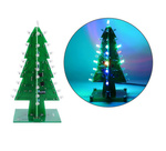 Choinka LED 3D 5V micro USB (KIT- do samodzielnego złożenia)