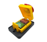 Wyłącznik elektromagnetyczny do wiertarki stołowej YH02-A 5pin 16A/250V z klapką