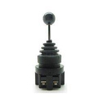 Przełącznik joystick 2 pozycje (ON)-OFF-(ON) monostabilny 10A 250V 30mm