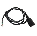 Gniazdo USB-C z przewodem 4pin 200cm do zasilania, transmisji danych