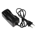 Ładowarka ogniw akumulatorów Li-ION 2x18650 kabel