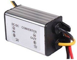 Przetwornica step-down wodoodporna 12V-24V =>5V 5A 