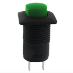 Przełącznik przycisk monostabilny 1.5A 250V kwadratowy PBS-15BG zielony