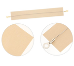 Drut grzewczy oporowy 45cm x 0.6mm + teflon do zgrzewarki impulsowej