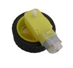 Koło kółko do robota 65x26mm z silnikiem 5V 