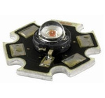 Dioda mocy power LED 1W z radiatorem Biała zimna