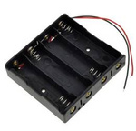 Koszyk na ogniwo 4x18650 szeregowe