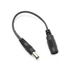 Adapter przejściówka gniazdo 2.1/5.5  wtyk 2.5/5.5