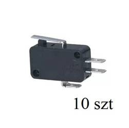 Mikroprzełącznik krańcowy z dźwignią 16A/250V x10