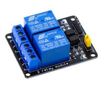 Moduł 2-kanałowy przekaźnik 5V 10A stan niski