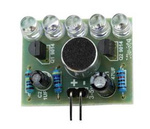 Wskaźnik LED sterowany dźwiękiem KIT do samodzielnego montażu