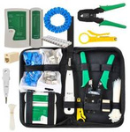 TESTER KABLI RJ45 ściągacz zaciskarka LAN zestaw narzędzi sieciowych XL 6w1