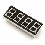 Wyświetlacz LED 7-seg 4cyfry czerwona