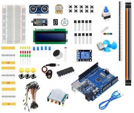 Arduino zestaw UNO R3 CH340 edukacyjny starter KIT