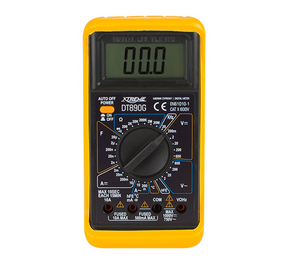Miernik cyfrowy DT890G z pomiarem temperatury