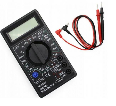 Miernik uniwersalny cyfrowy DT 830B multimetr LCD